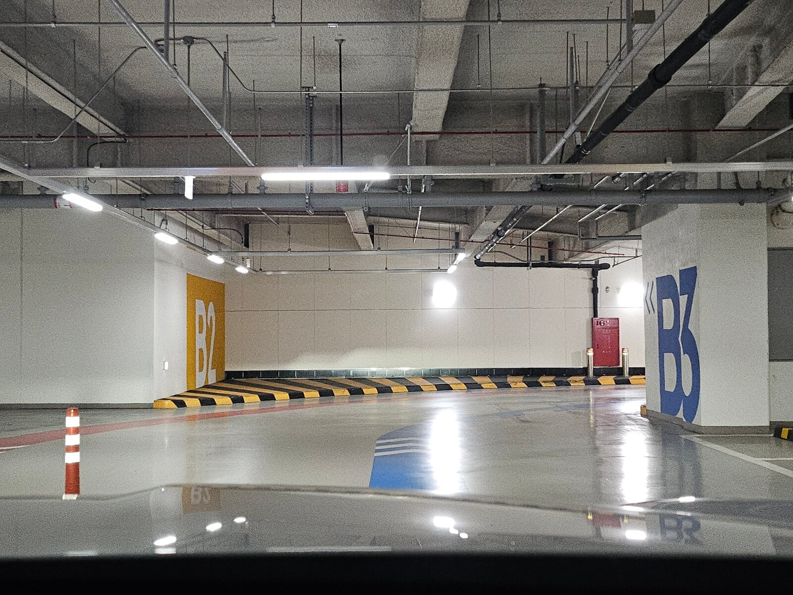 B2와 B3 분기, 파란 B3 쪽으로