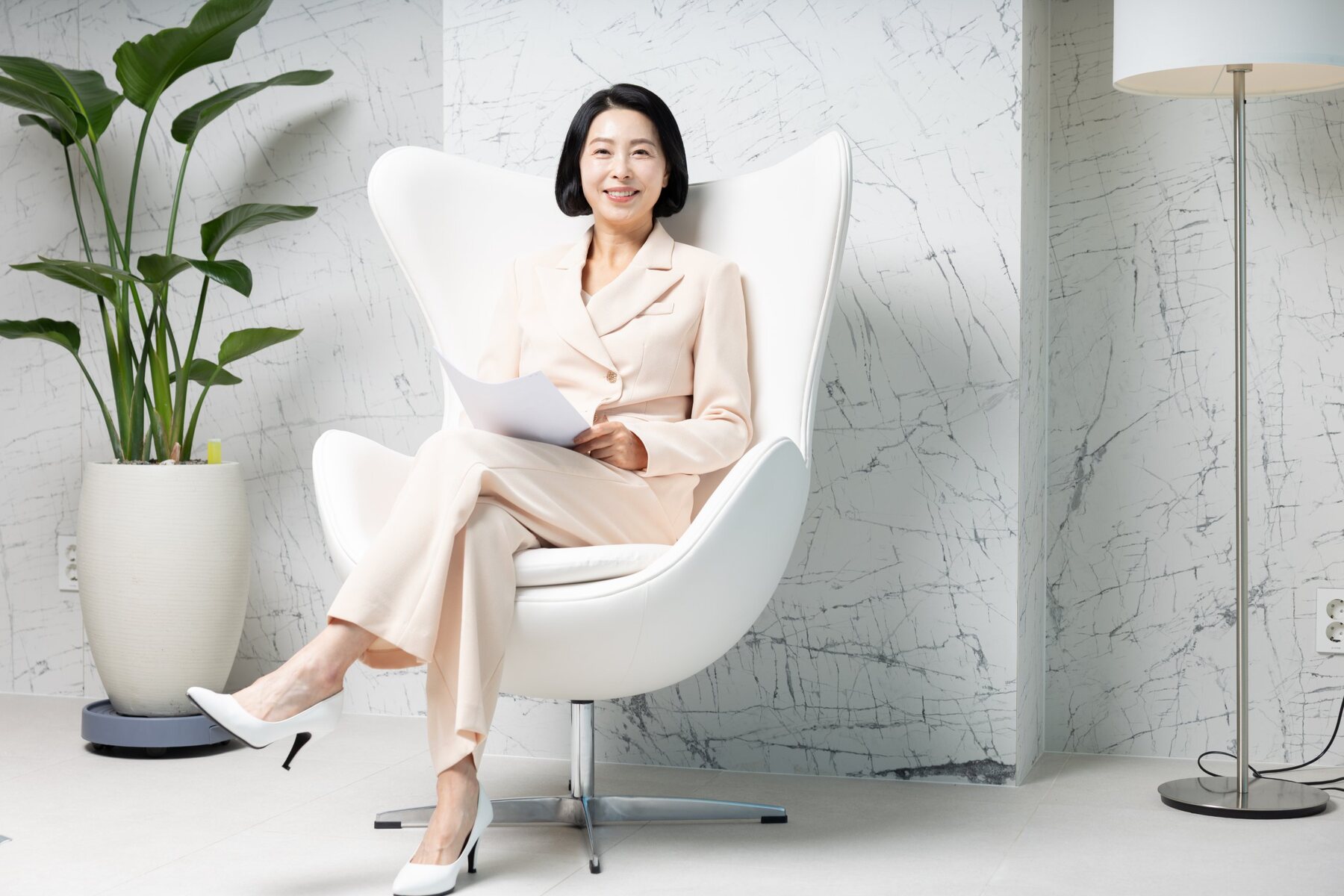 비즈니스 화보사진 라운지 컨셉 예시