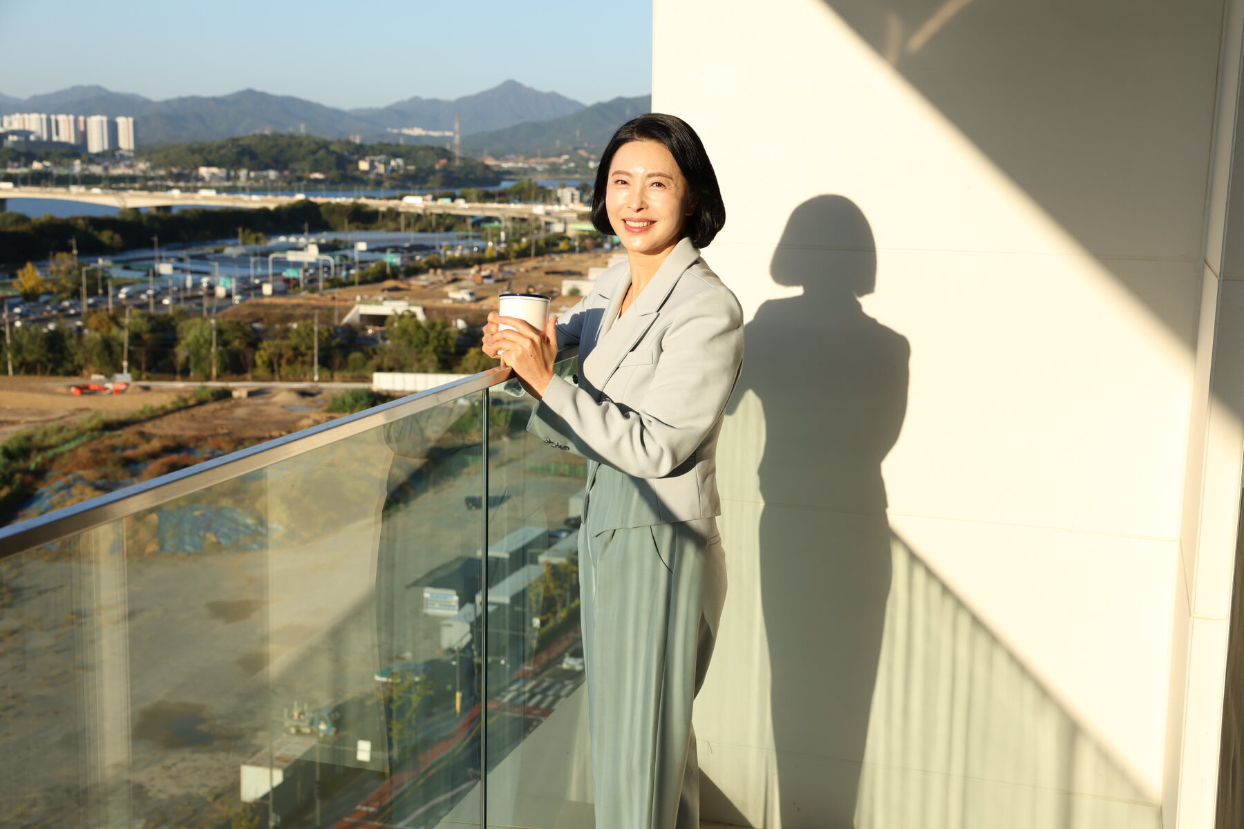 비즈니스 화보사진 테라스 컨셉 예시